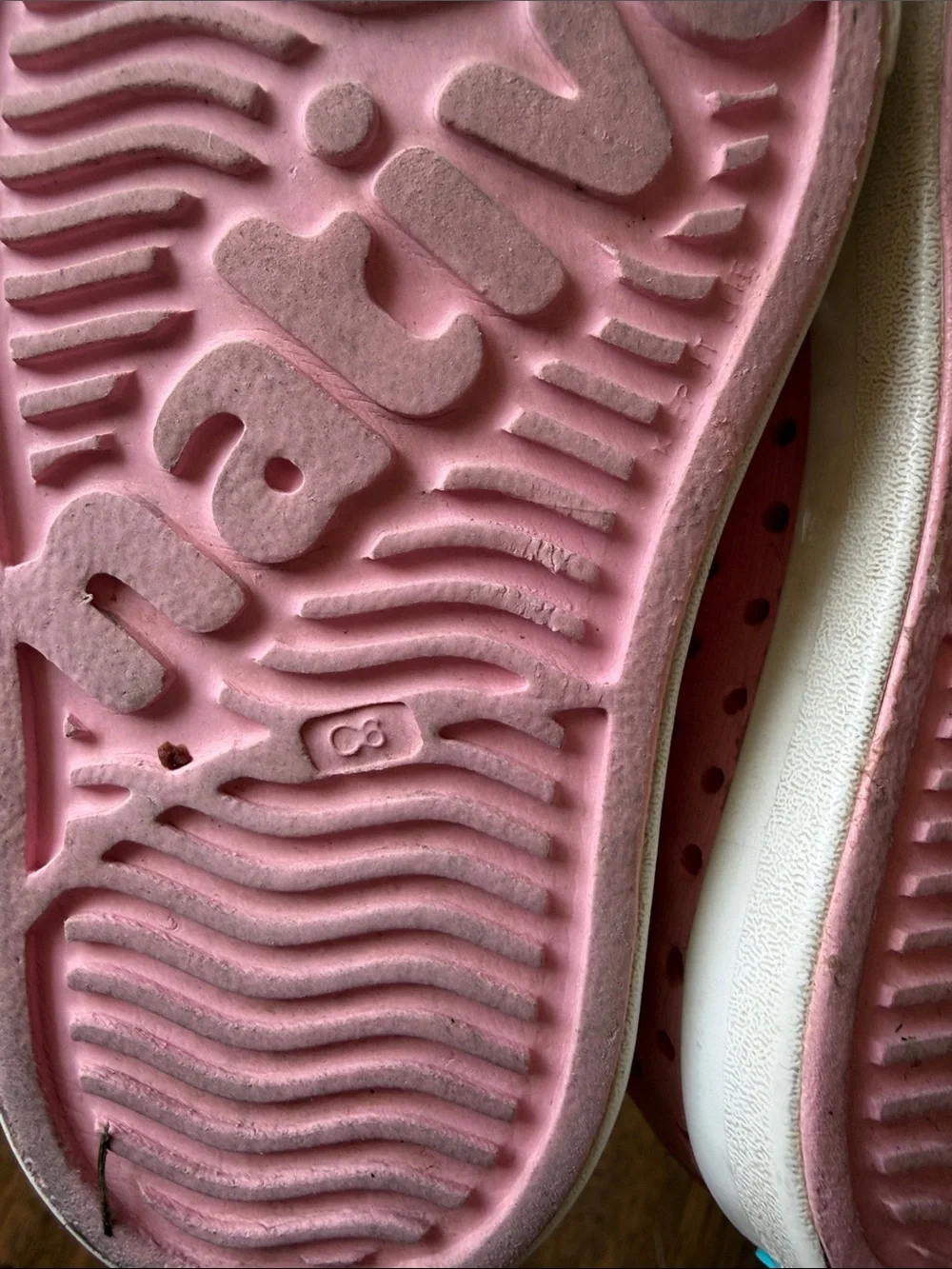 Native Shoes Kids Pink Slip-On Water Shoes